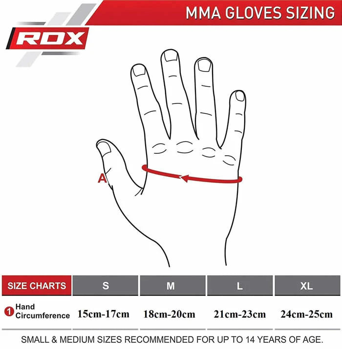 RDX F12 MMA Grappling Gloves