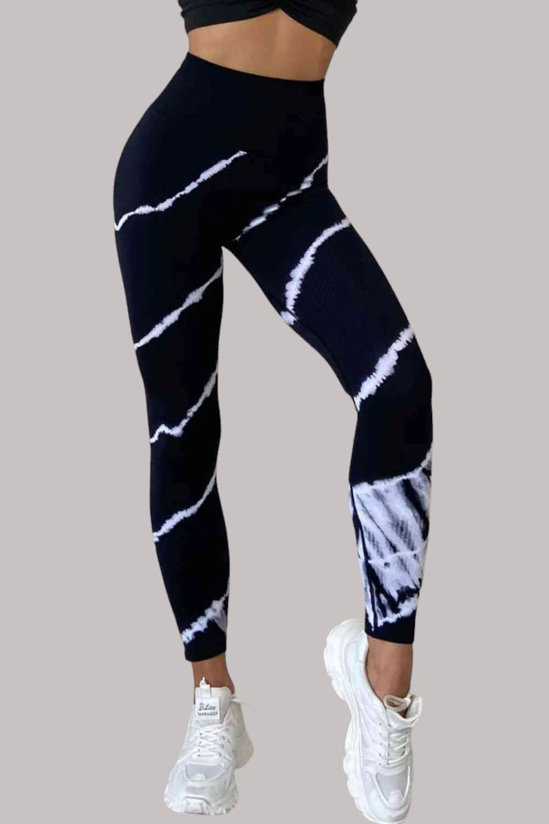Slim Fit High Waist Long Active Pants