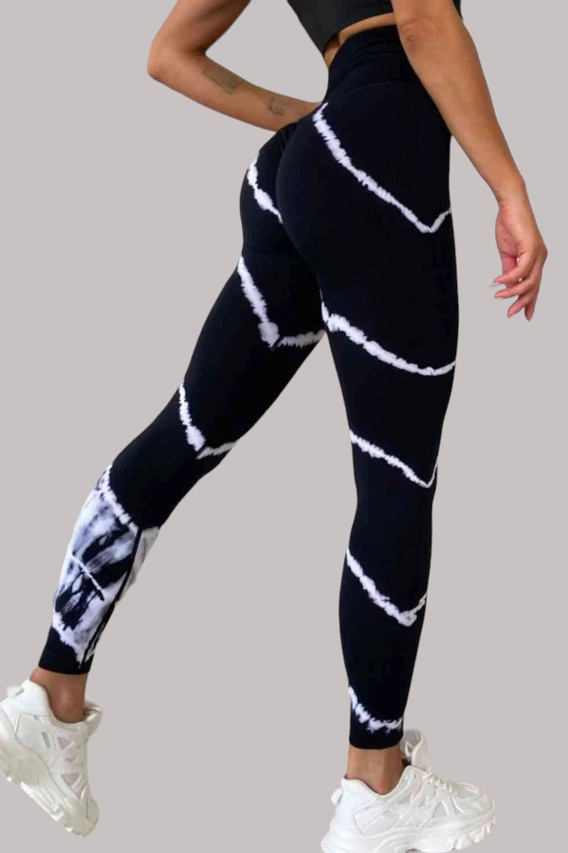 Slim Fit High Waist Long Active Pants