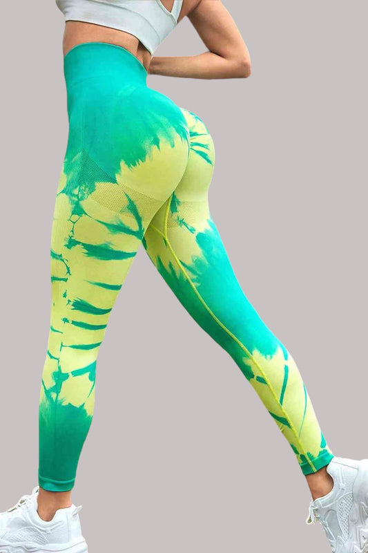 Tie-Dye High Waist Sports Leggings