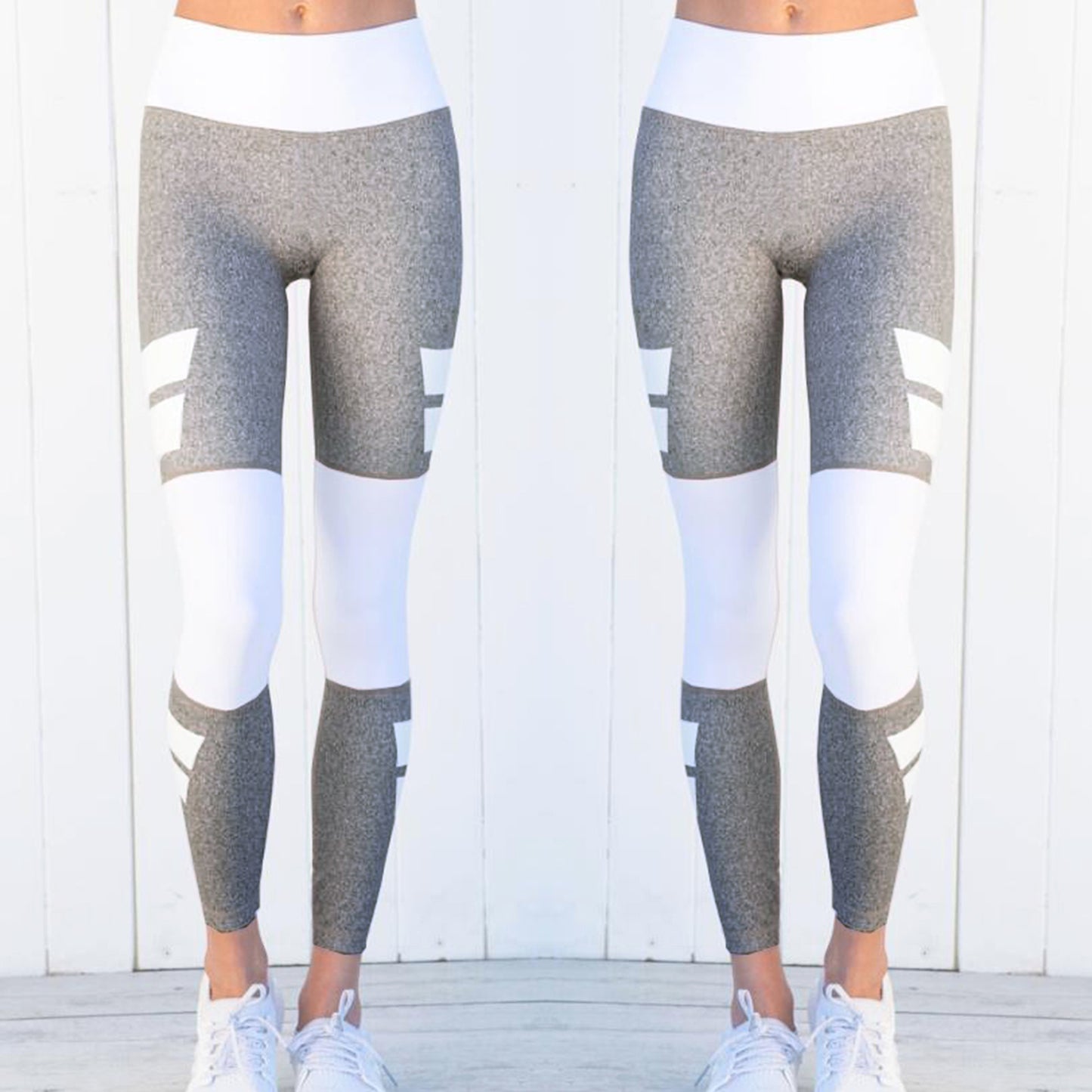 Women's Color Matching Yoga Fitness Yoga Pants