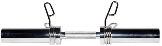 20″ Olympic Dumbbell Handle w/ Spring Clip Collars