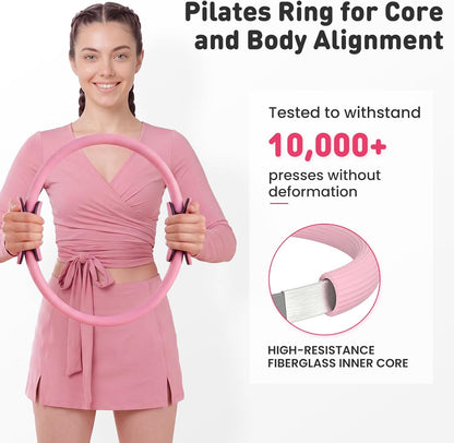 Pilates Kit, Complete Home Pilates Equipment Set with Bar Kit