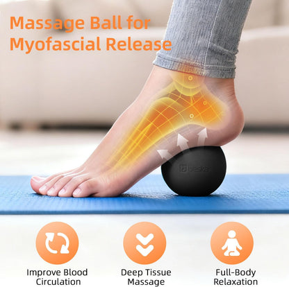 Massage Lacrosse Balls for Myofascial Release, Trigger Point Therapy