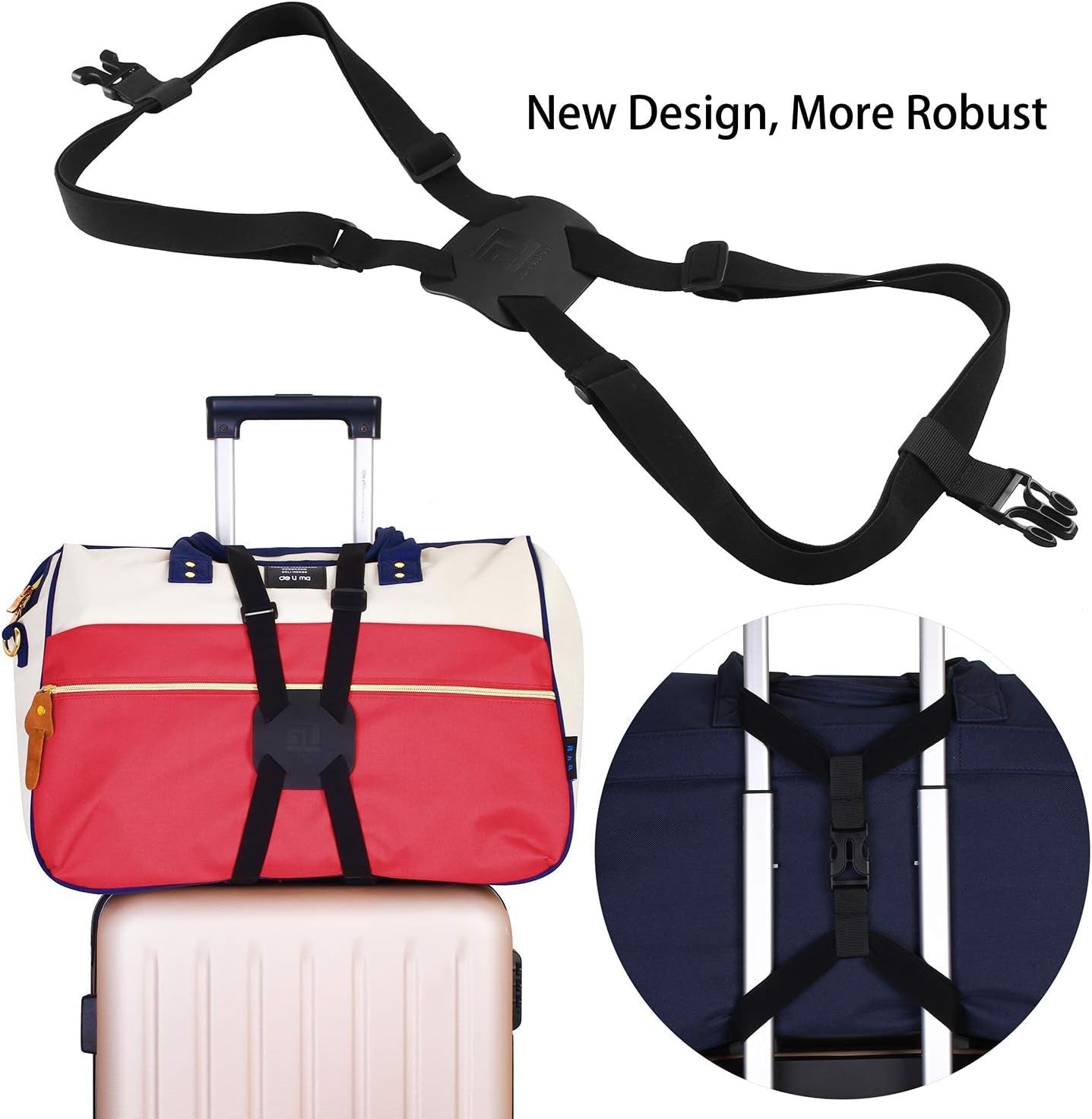 Luggage Straps for Suitcases, Bag Bungees Travel Accessories Belt