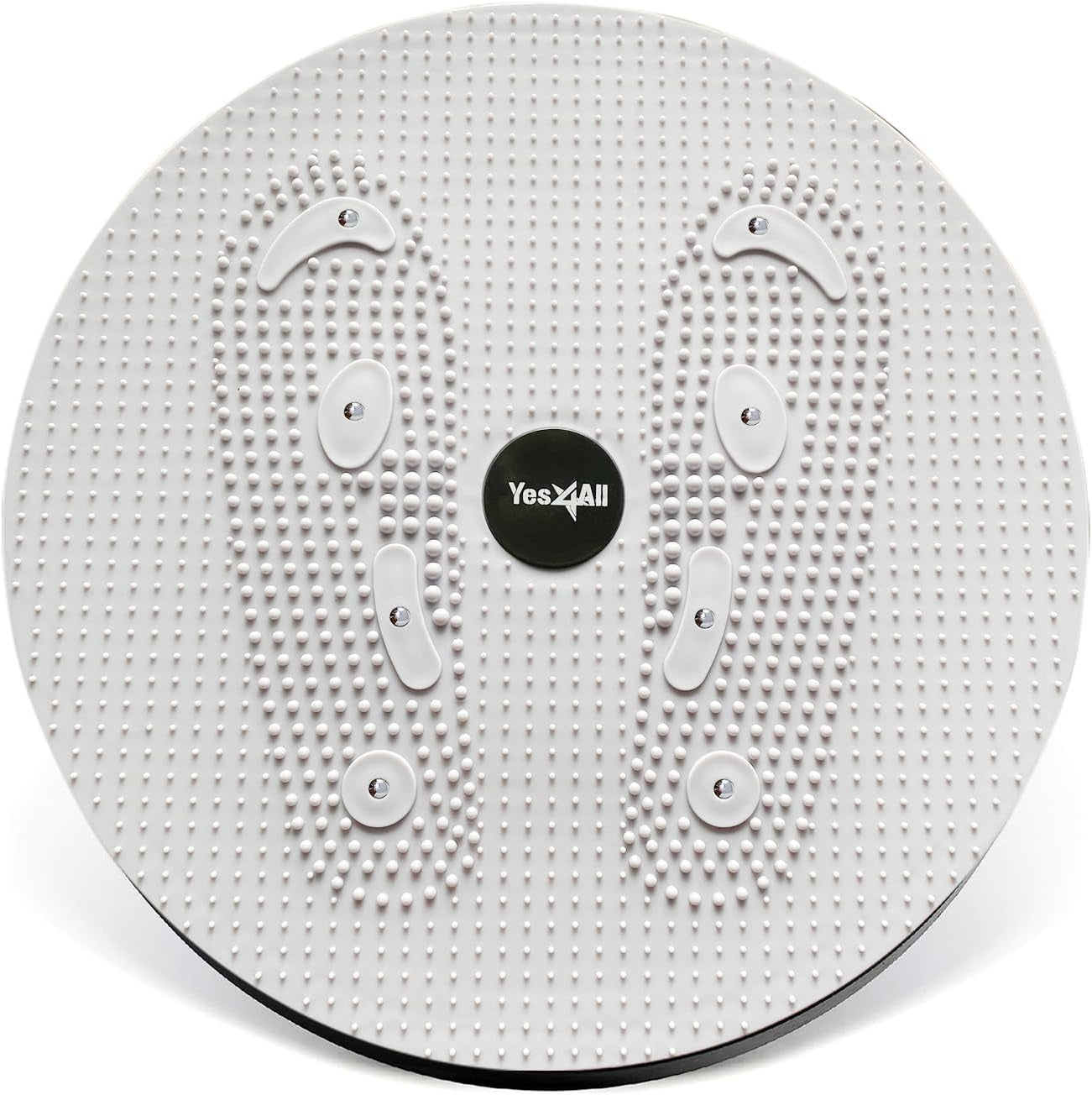 Yes4All Ab Twister Board, 15 Inch XXL, Waist Twisting Disc,Twisting Stepper for Aerobic Exercise, Full Body Toning Workout, Noise-Free, 2Pcs in a Box