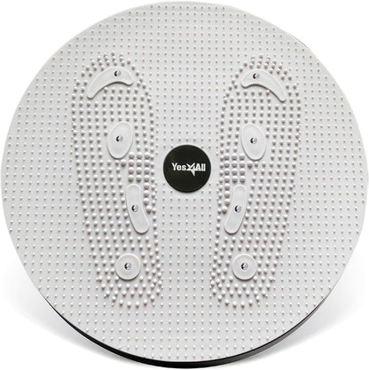 Yes4All Ab Twister Board, 15 Inch XXL, Waist Twisting Disc,Twisting Stepper for Aerobic Exercise, Full Body Toning Workout, Noise-Free, 2Pcs in a Box