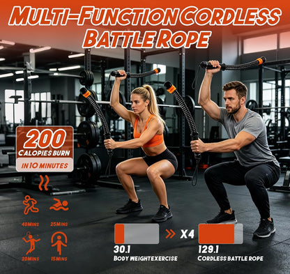 Ropeless Battle Ropes for Men & Women