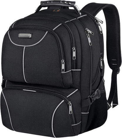 Lunch Bag Backpack, Insulated Cooler Lunch Box Backpack, Extra Large Travel Laptop Backpack TSA Friendly RFID Computer College Bag for Women Men Fits 17.3 Inch Laptop