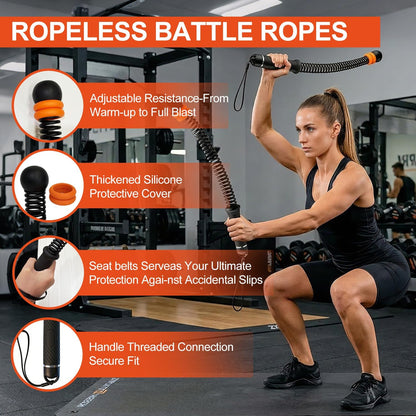 Ropeless Battle Ropes for Men & Women