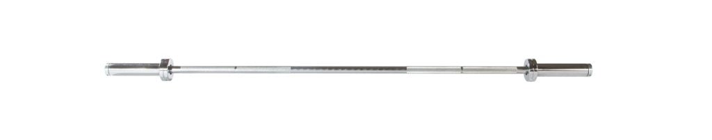 YORK 6′ International Chrome Olympic Bar – 30mm