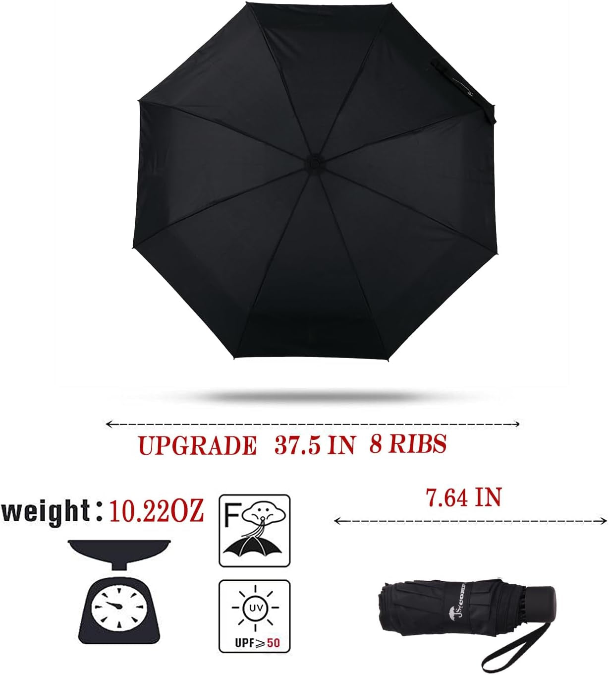Travel Umbrella - Lightweight Portable Mini Compact Umbrellas-Factory Outlet Shop