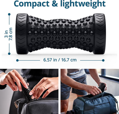 Foot Massager for Plantar Fasciitis Relief - Portable & Lightweight Foot Massager for Neuropathy Pain Relief for Feet, 360° Acupressure Nubs
