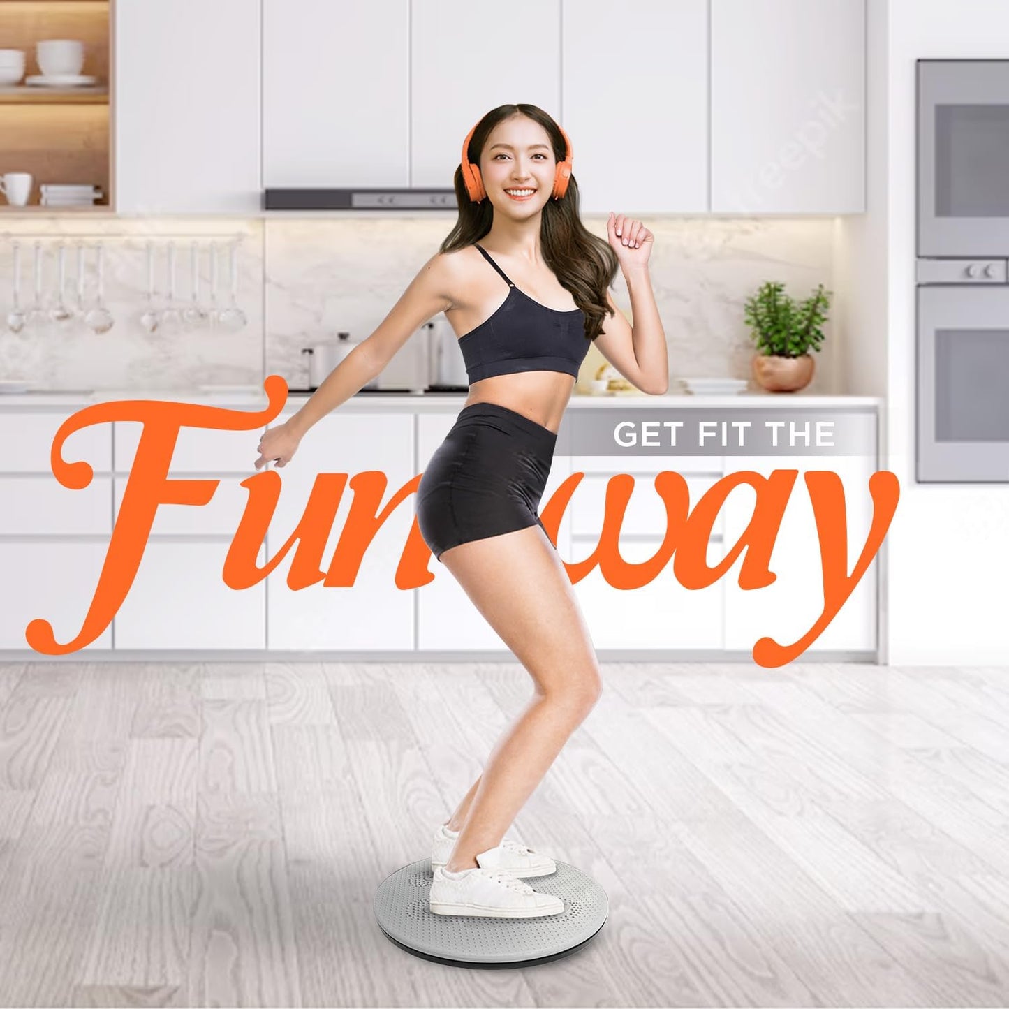 Yes4All Ab Twister Board, 15 Inch XXL, Waist Twisting Disc,Twisting Stepper for Aerobic Exercise, Full Body Toning Workout, Noise-Free, 2Pcs in a Box