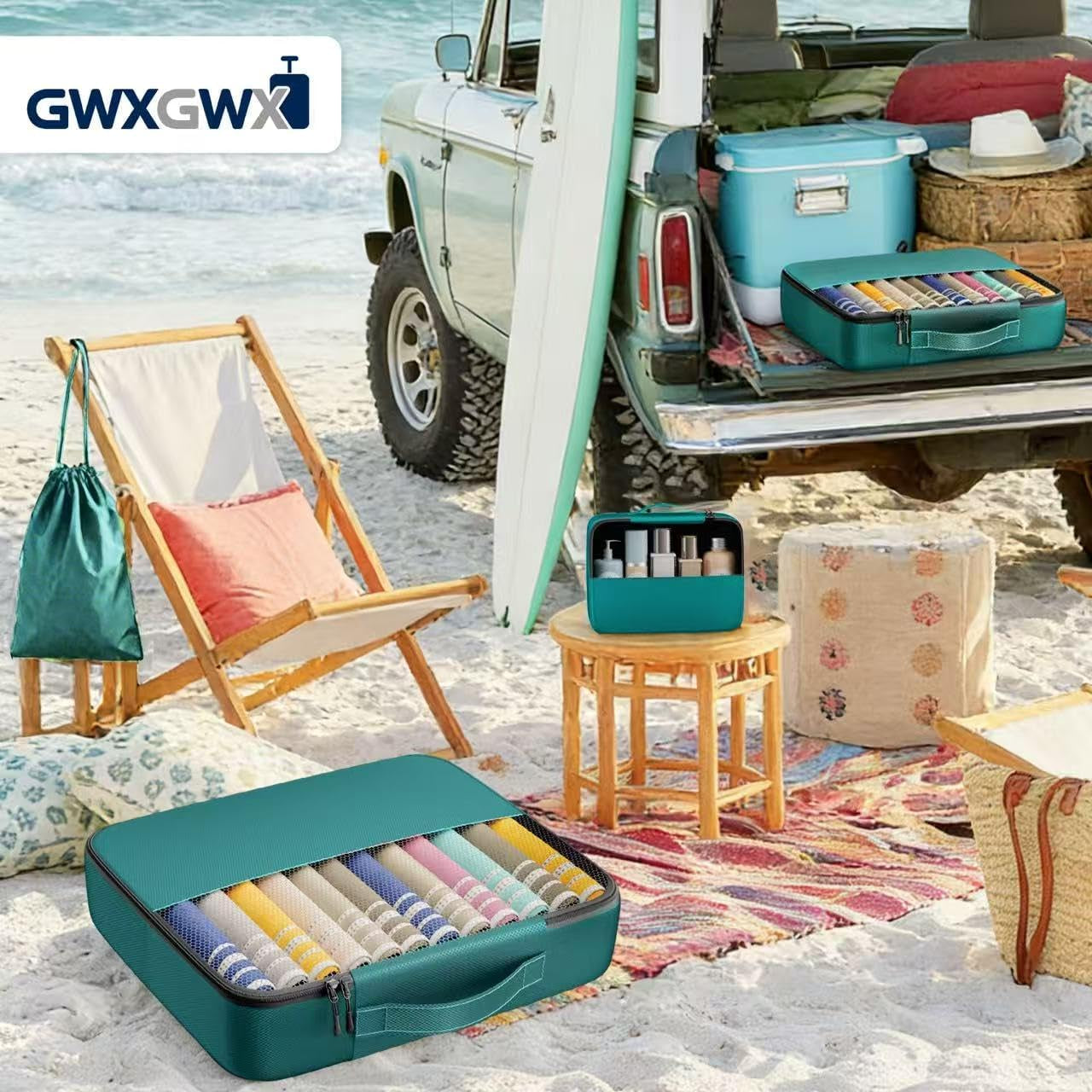 8 Set Packing Cubes for Travel,Luggage Organizers for Travel Accessories