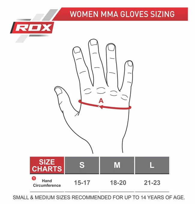 RDX F12 MMA Gloves for Women Pink