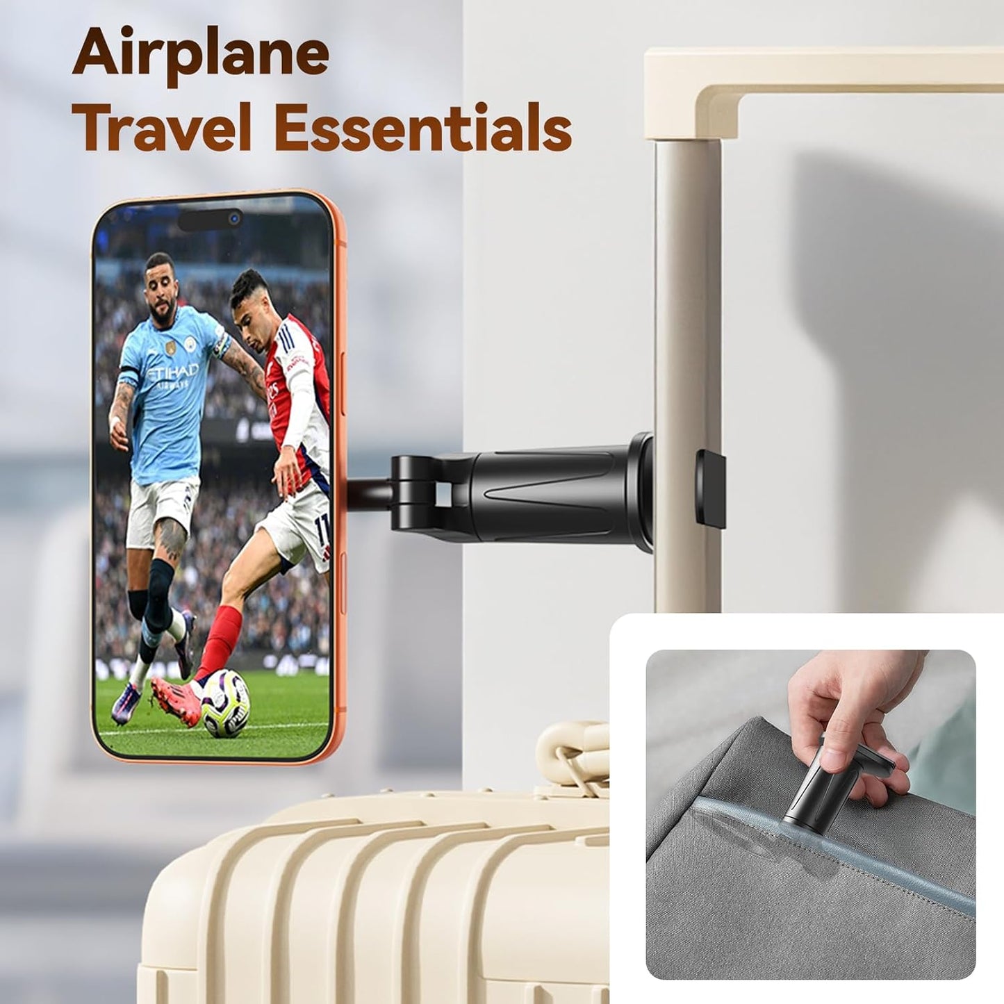 Airplane Phone Holder, for Magsafe Airplane Gadgets Phone Mount