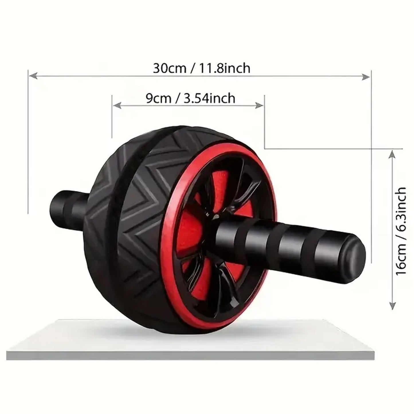 Ab Roller Wheel Abdominal Fitness Gym Exercise Equipment Core Workout Training