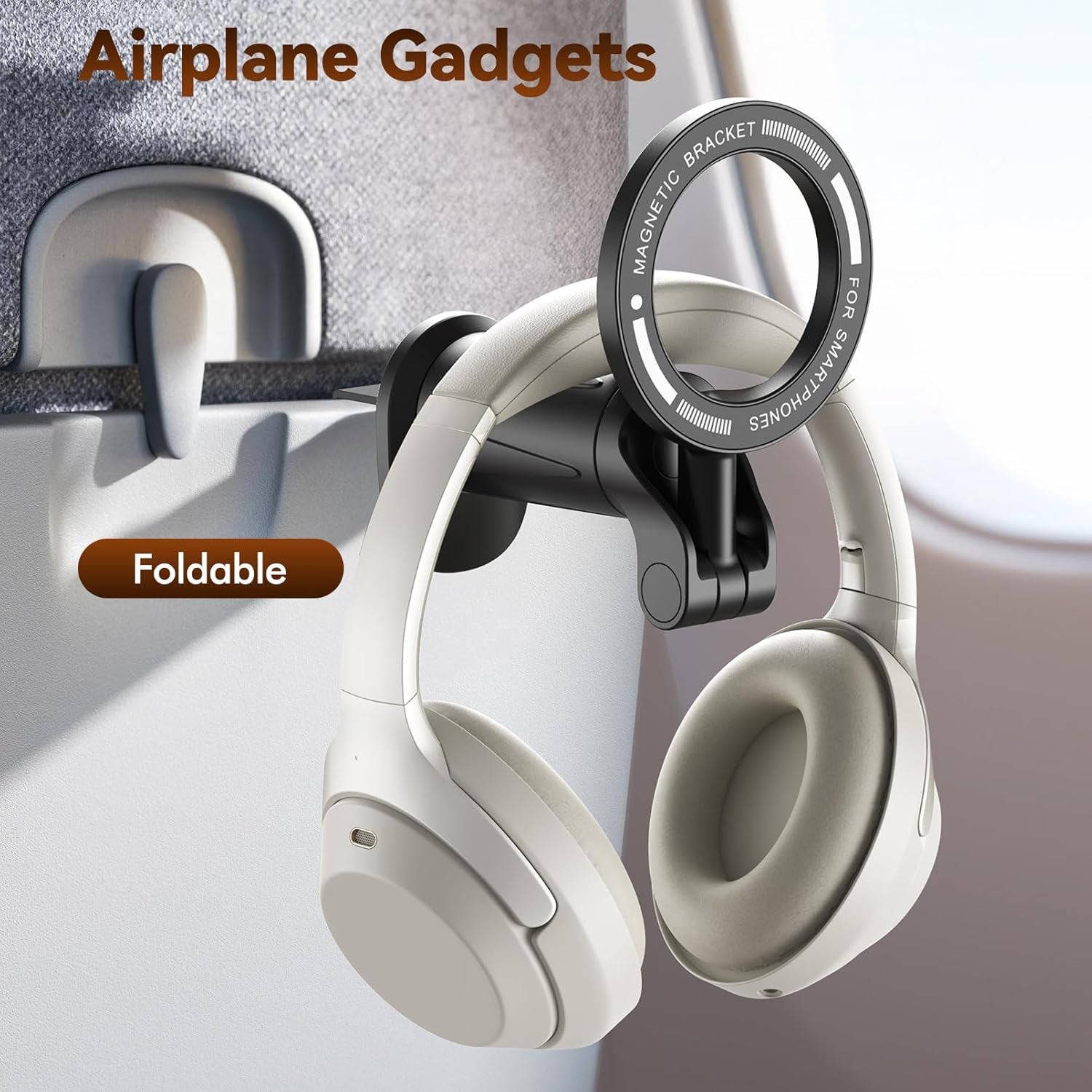 Airplane Phone Holder, for Magsafe Airplane Gadgets Phone Mount