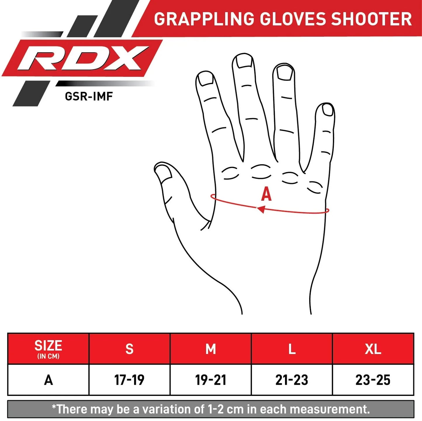 RDX IMMAF Approved Shooter Grappling Gloves GOLDEN