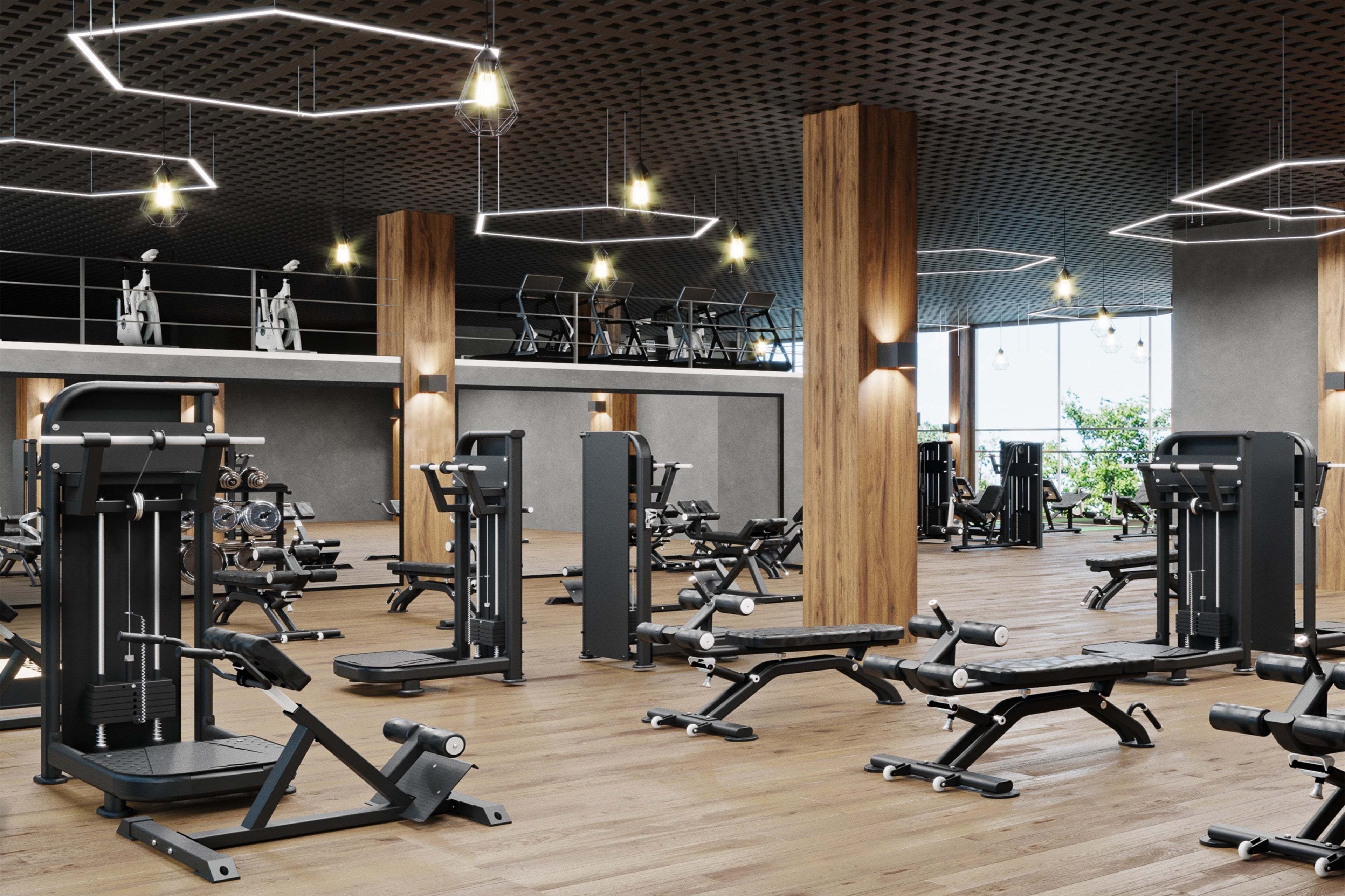 gym filled with fitness gadgets from Fitness Motivation