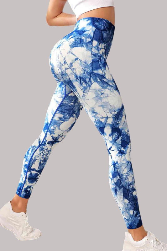 Tie-Dye High Waist Sports Leggings