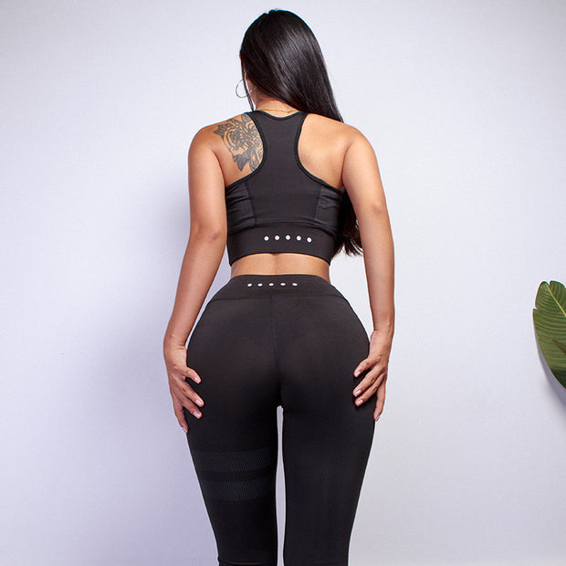 Women's Yoga Sports Vest Trousers