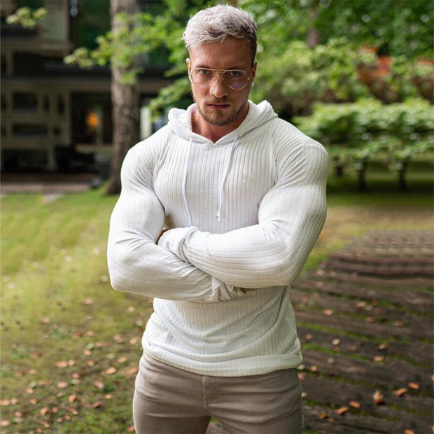 Pullover Fitness Hooded Training Bottoming Shirt