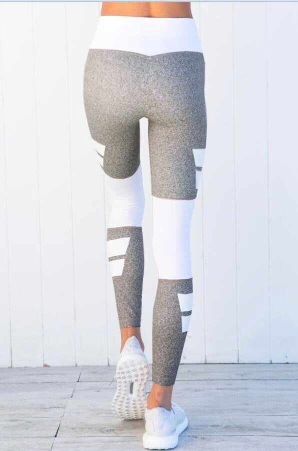 Women's Color Matching Yoga Fitness Yoga Pants