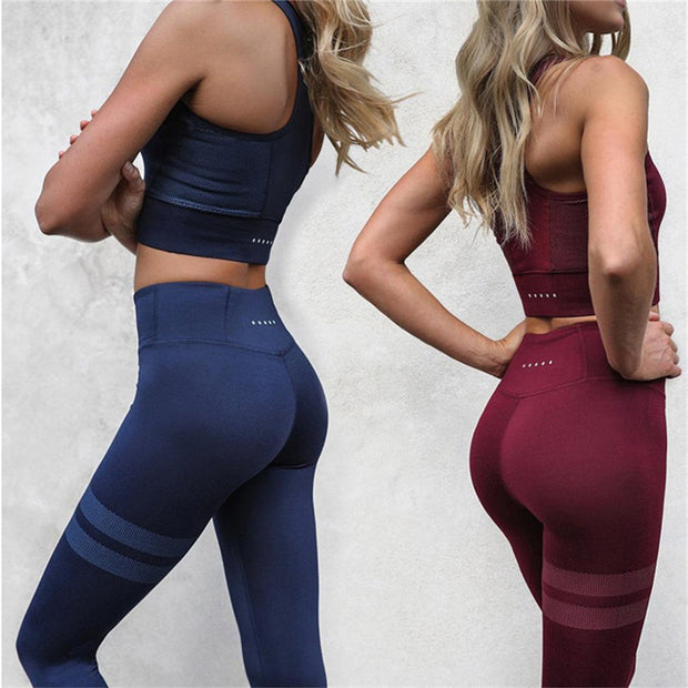 Women's Yoga Sports Vest Trousers