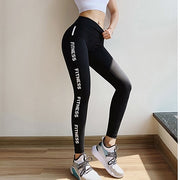 Pink Hip Up Fitness Pants Women 4 Way Stretchy Sport Tights legging  Anti sweat High Waist Yoga pants  Gym Athletic Leggings