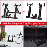 Indoor Fitness 8 Levels Adjustable Resistance Steel Bicycle Exercise Stand