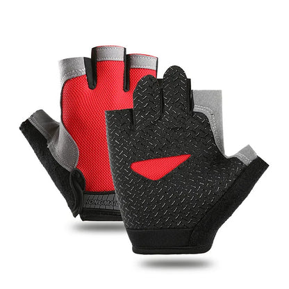 Breathable Weightlifting Thin Non-slip Half Finger  Gloves