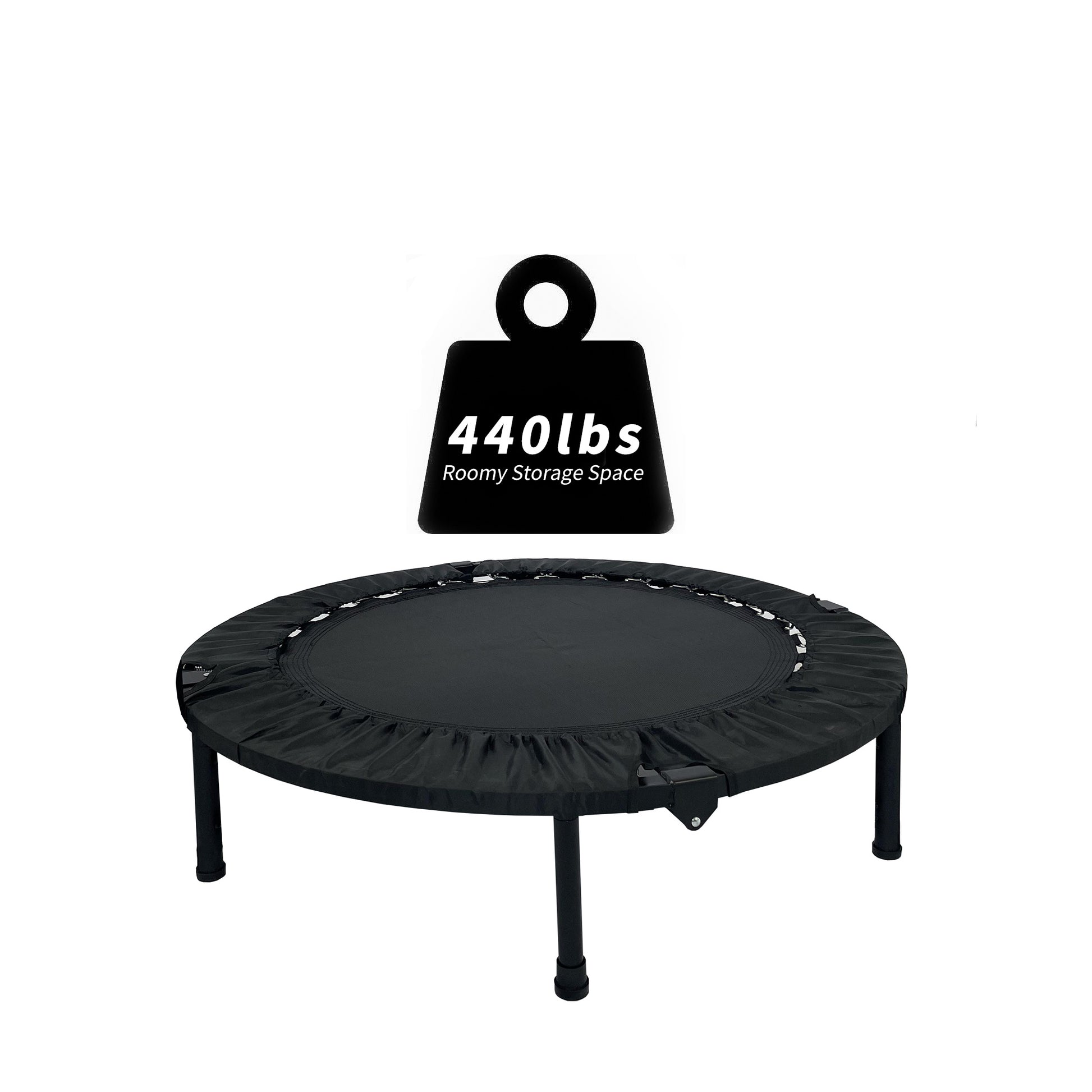 40 foldable mini trampoline