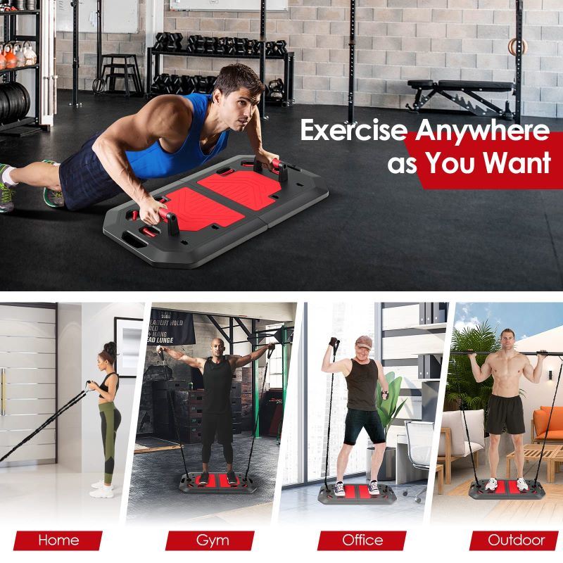 Home Gym Portable 34 Inch Push Up Board