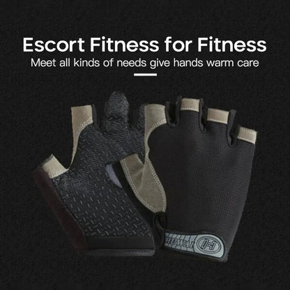 Breathable Weightlifting Thin Non-slip Half Finger  Gloves