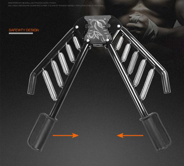 Arm Strength Chest Expander Spring Exerciser with Adjustable Resistance From 30 kgs to 60 kgs Fitness Equipment Body Building Tools