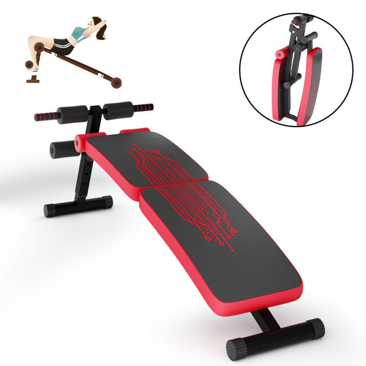 Gym Room Adjustable Height Exercise Bench Abdominal Twister Trainer