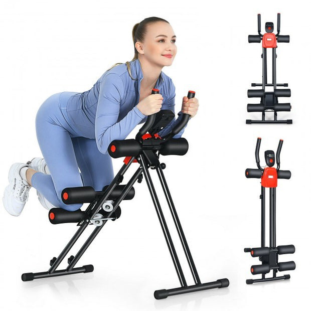 LCD Monitor Home Power Plank Abdominal Workout Equipment