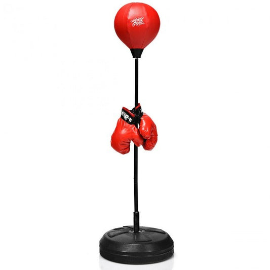 Adults Hand-Eye Coordination Ability Adjustable Height Boxing Punching Bag Stand Set