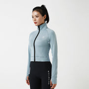 Stand-up Collar Workout Clothes Jacket Long-sleeved Quick-drying Yoga Exercise