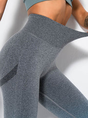 Women's Seamless Gradient Slim Body Quick-drying Sexy Peach Hip Sports Fitness Pants